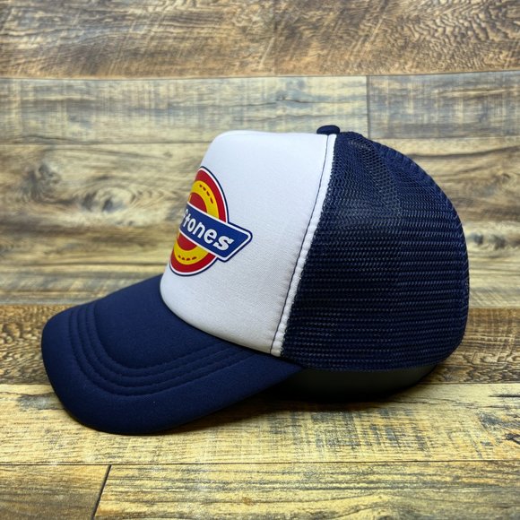 Deftones Mens Trucker Hat Navy Snapback Alt Nu Metal Dickies Baseball Cap - Picture 4 of 8